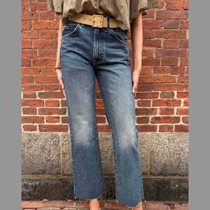 NWT Nili Lotan CALLA JEAN High-Rise Non-Stretch Straight Leg Denim size 25